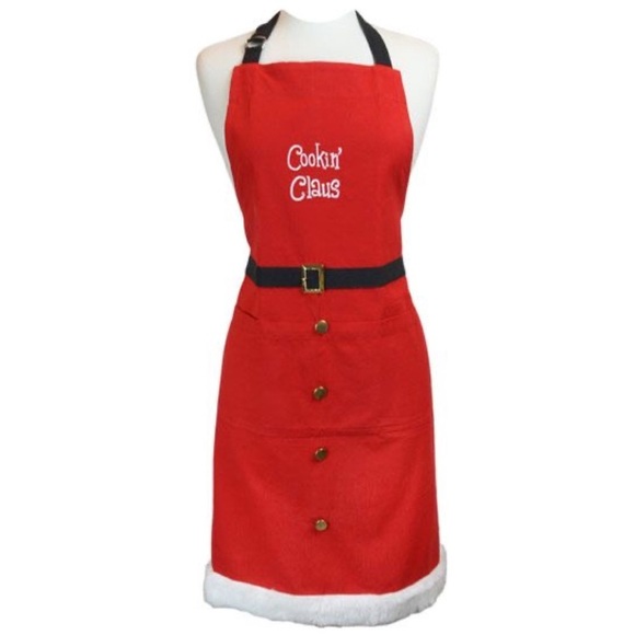 Cookin Claus Christmas Apron by Kay Dee Designs - Picture 4 of 8